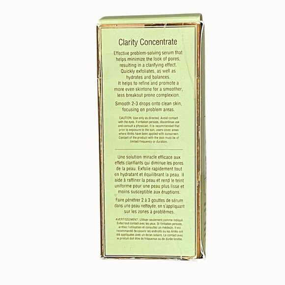 Pixi Skintreats Clarity Concentrate Clarifying Serum 1 fl oz / 30 ml  New in Box - Picture 3 of 4